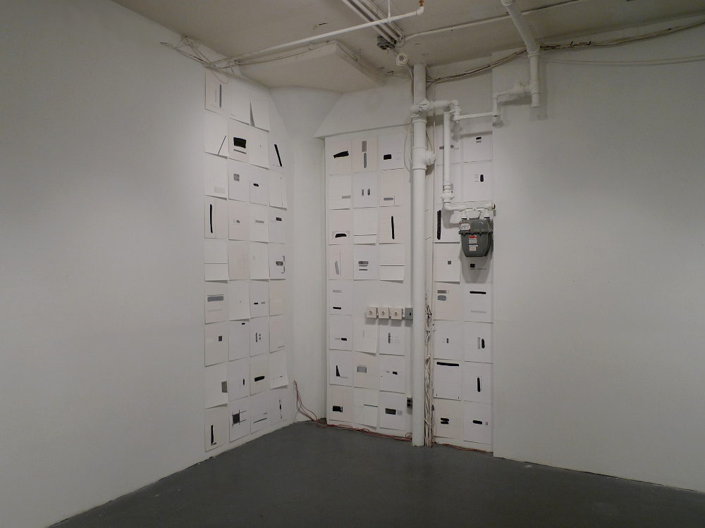 john ros drawing installation, aggregate, 2010-2014